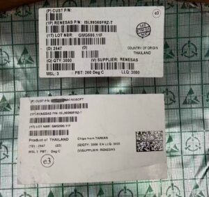 Renesas ISL99360FRZ-T 60A Smart Power Stage
